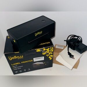 4X6 Thermal Label Printer Bluetooth And 700 New Labels EUC 70 Labels Per Minute